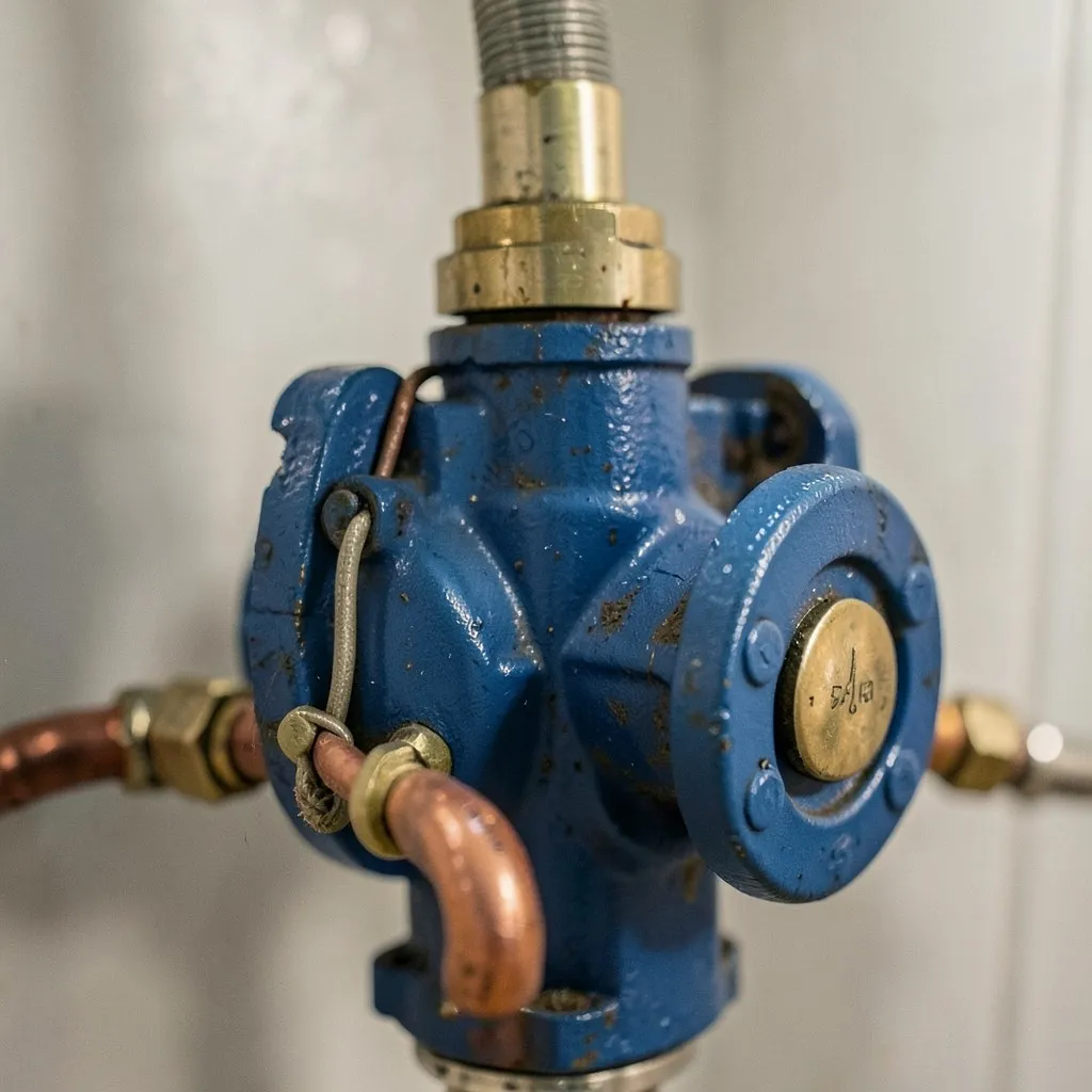 Reference photograph: Hot Water Recirculation (A system that keeps hot water continuously circulating through supply lines so i).