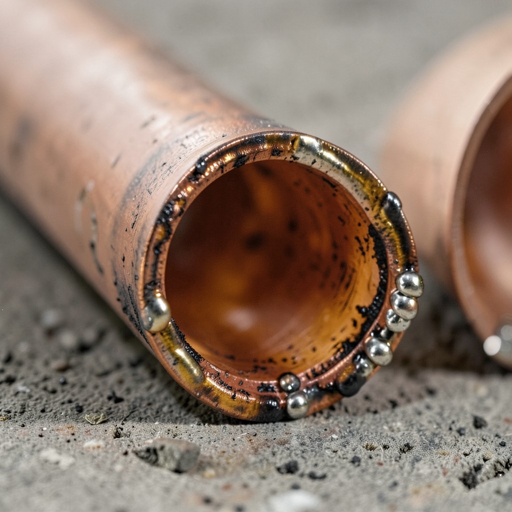 Reference photograph: Slip Coupling (A coupling fitting with no internal stop that can slide fully over a pipe, allow).