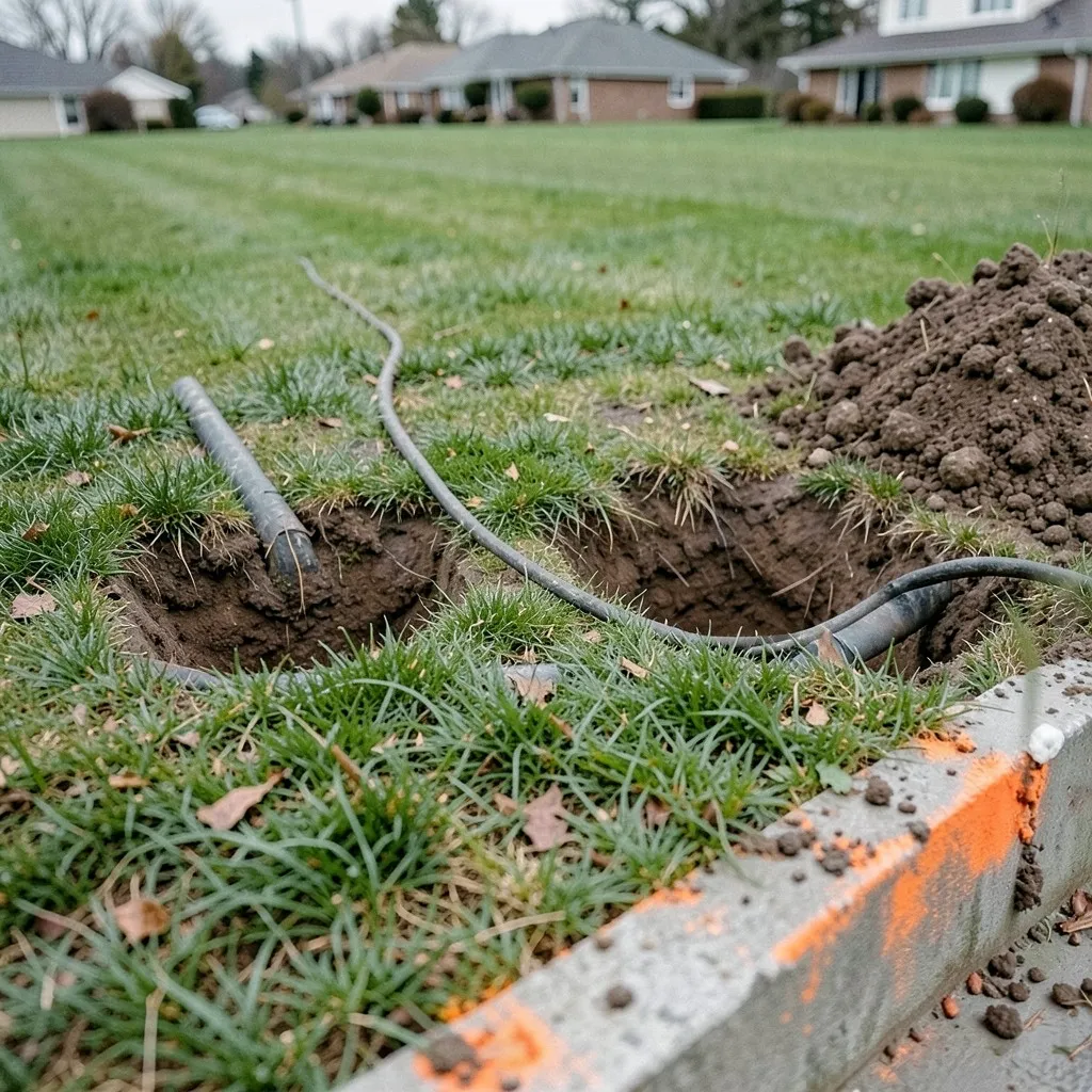 Reference photograph: Trenchless Sewer Repair (Methods for repairing or replacing underground sewer pipes with minimal excavati).