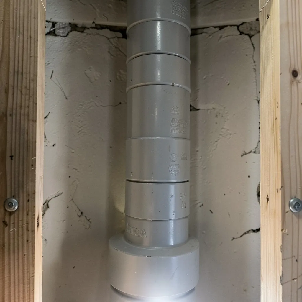 Reference photograph: Wet Vent (A pipe that serves as both a drain for one fixture and a vent for another — allo).